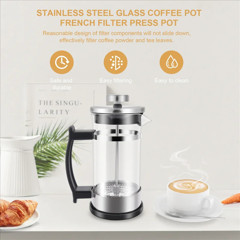 Kawiarka French Press z filtre – Coffee Tea Press recenzja i cena