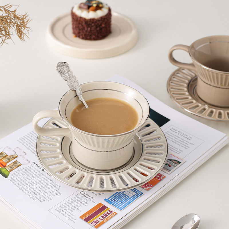 Luksusowa ceramiczna filiżanka – Coffee Tea Sugar Set recenzja i cena
